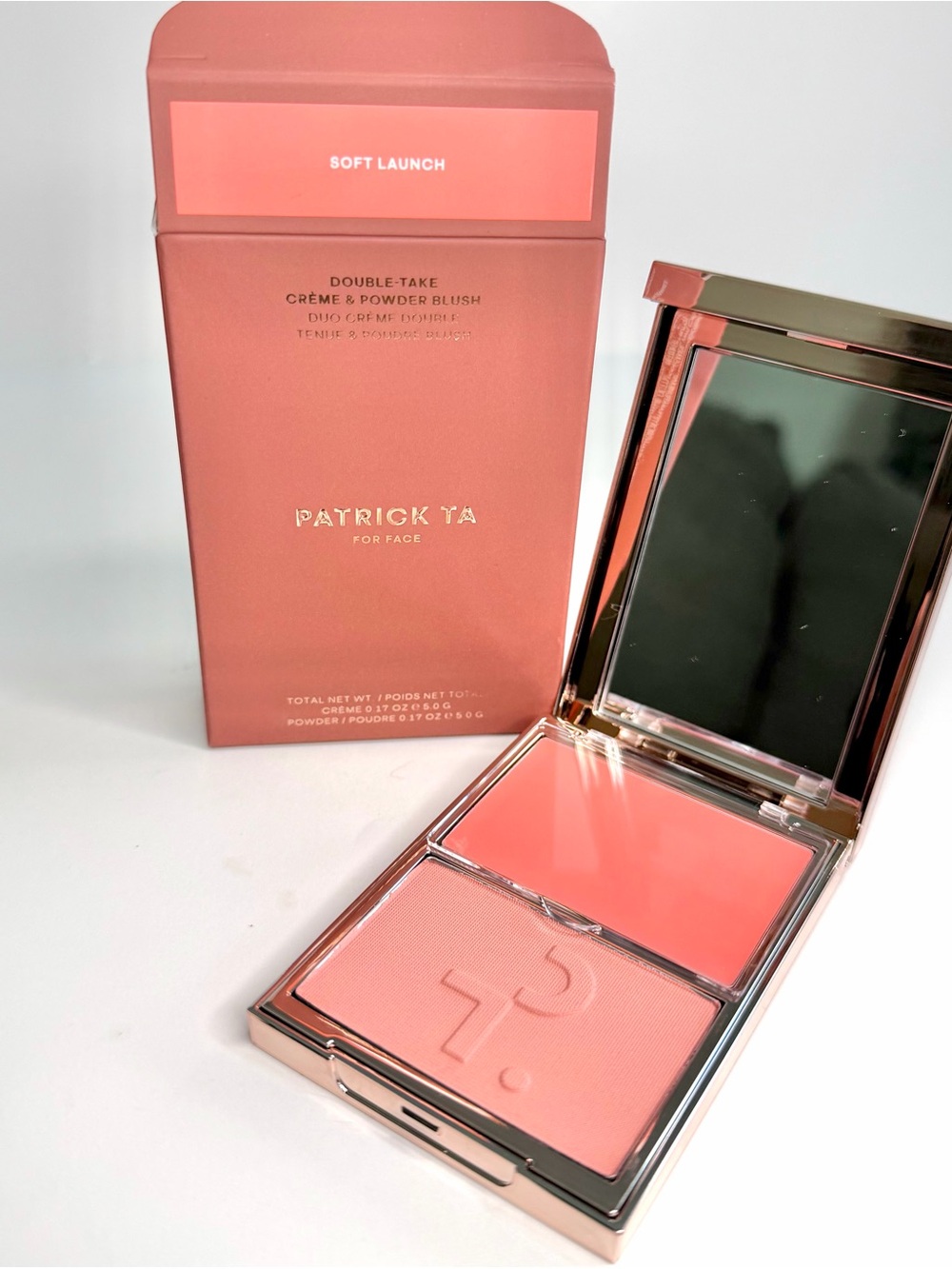 Patrick Ta Double-Take Creme & Powder Blush Duo SOFT LAUNCH